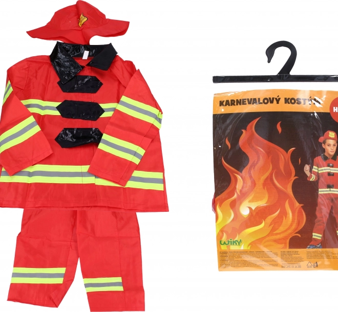 Set costum de carnaval pompier