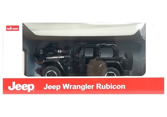Jeep Wrangler Rubicon R/C negru 1:14