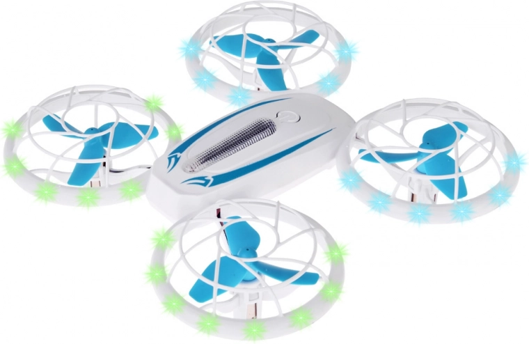 Zbor sigur datorită apărătorilor pentru elice și LED-urilor