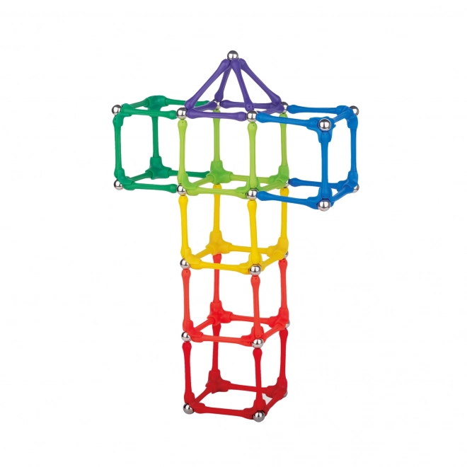 Set de construcție magnetică Woopie 110 piese
