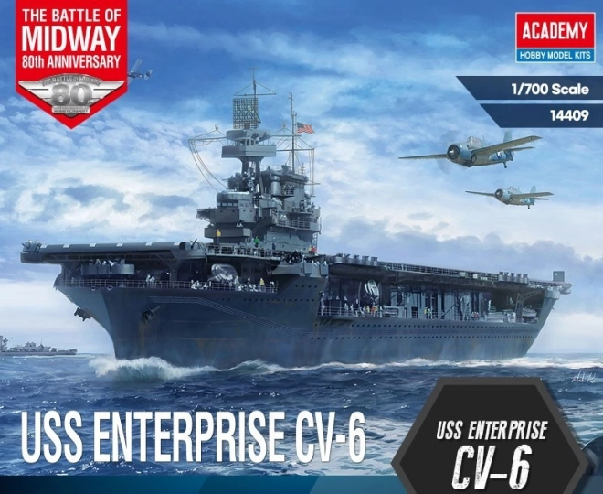Navă model USS Enterprise Bătălia de la Midway