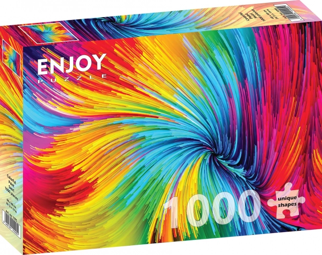 Puzzle Vârtej Colorat 1000 Piese