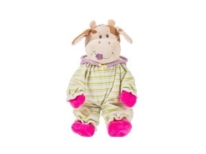Jucărie de pluș văcuța baby în pantaloni