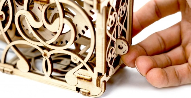 Tablou mecanic - puzzle 3D din lemn