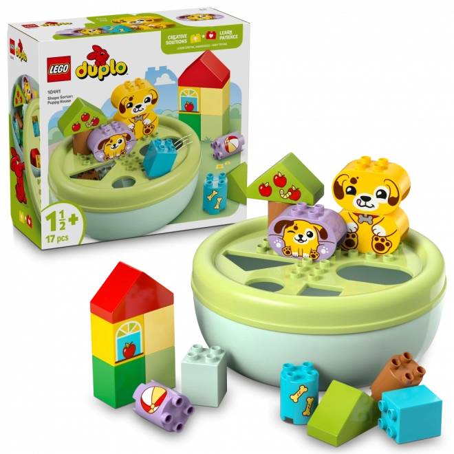 LEGO Duplo Sortare Forme Căsuța pentru Cățeluși