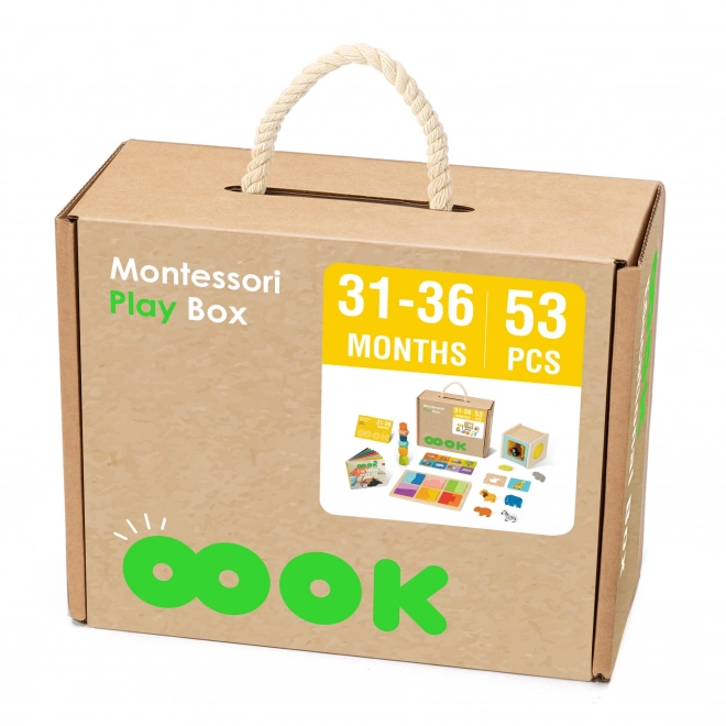 Cutie senzorială montessori 7 în 1 pentru copii