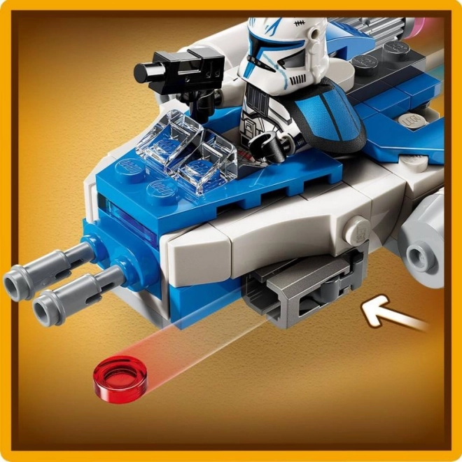 Mikroluptătorul Y-Wing al Căpitanului Rex de la LEGO Star Wars