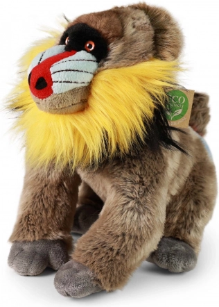 Mandril de pluș 28 cm eco-friendly de la Rappa