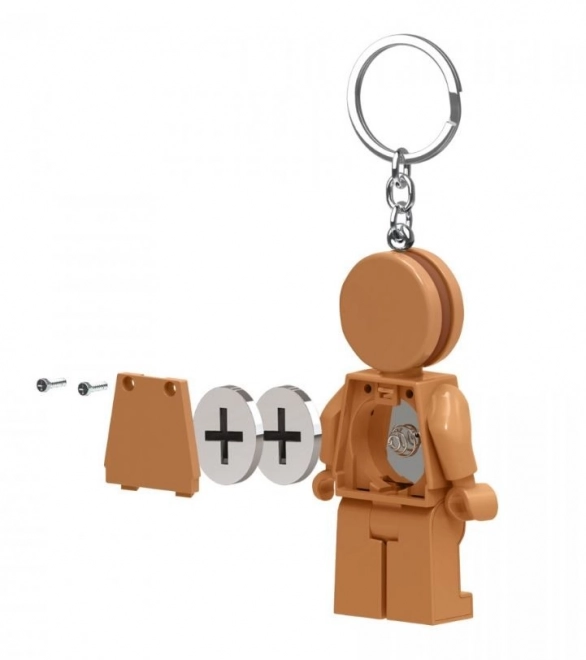 Breloc cu lanternă Omul de turtă dulce LEGO