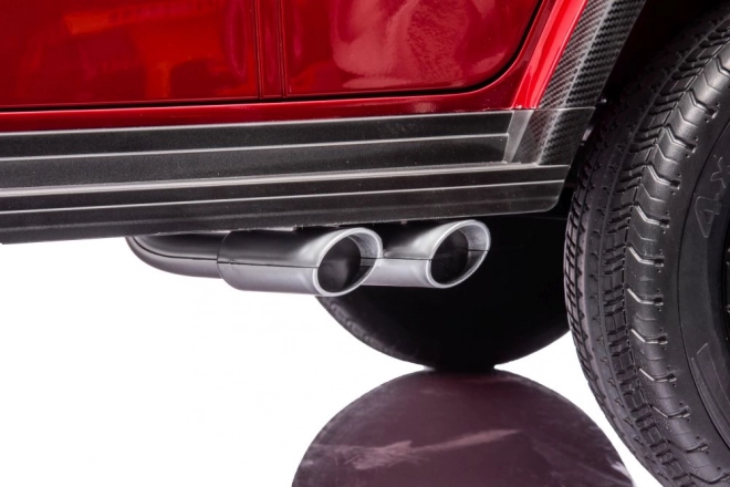 Mașină pe acumulator Mercedes G63 XXL Roșu 24V