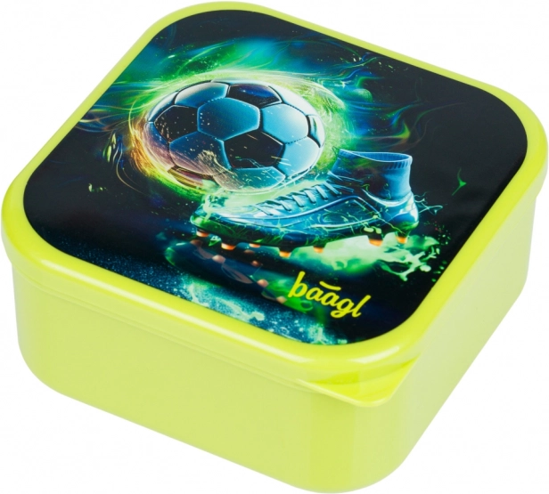 Cutie pentru gustare 4 în 1 Fotbal