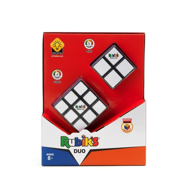 Set Clasic Cub Rubik 3x3 + Breloc