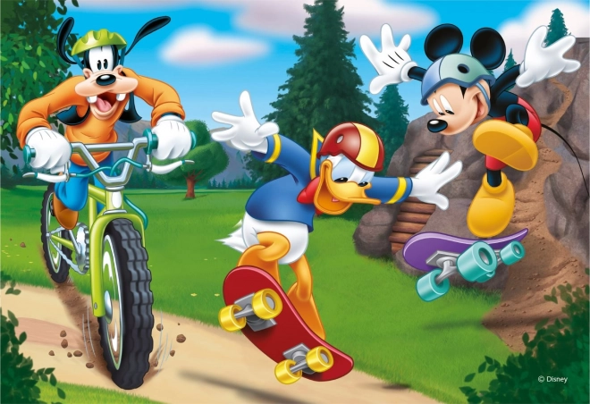 Puzzle sportiv Mickey și prietenii săi