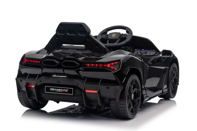 Mașinuță electrică pentru copii Lamborghini Revuelto negru