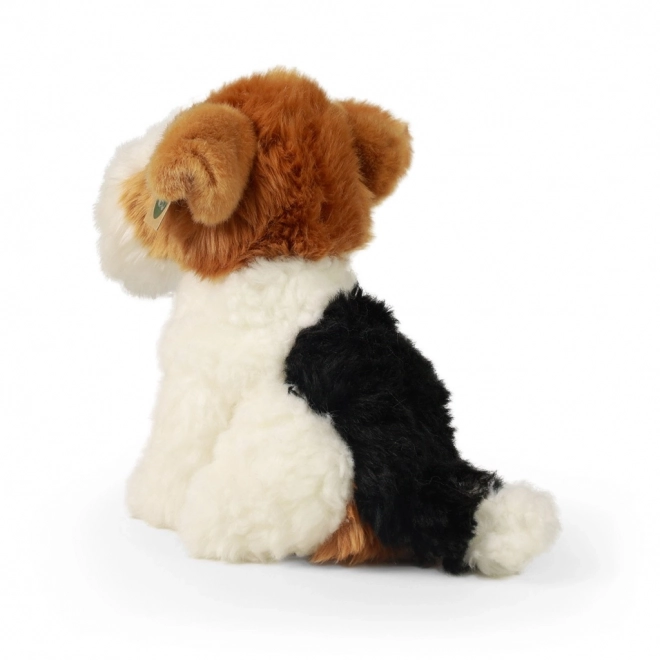 Cățel de pluș Foxterrier eco-friendly 20 cm