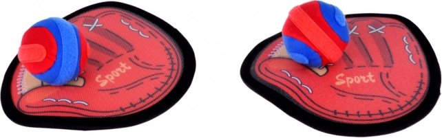 Joc sport Catchball set 2 x ţintă + 2 mingi
