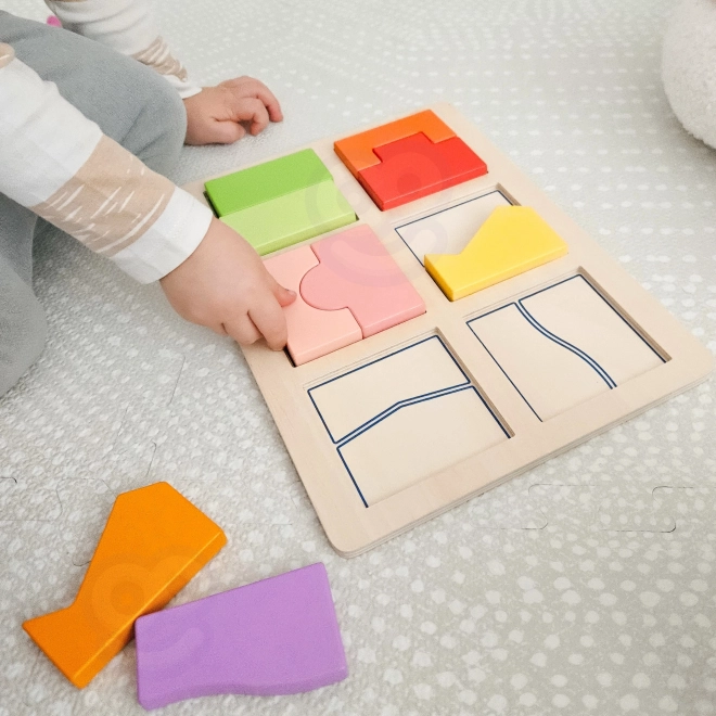 Cutie senzorială montessori 7 în 1 pentru copii