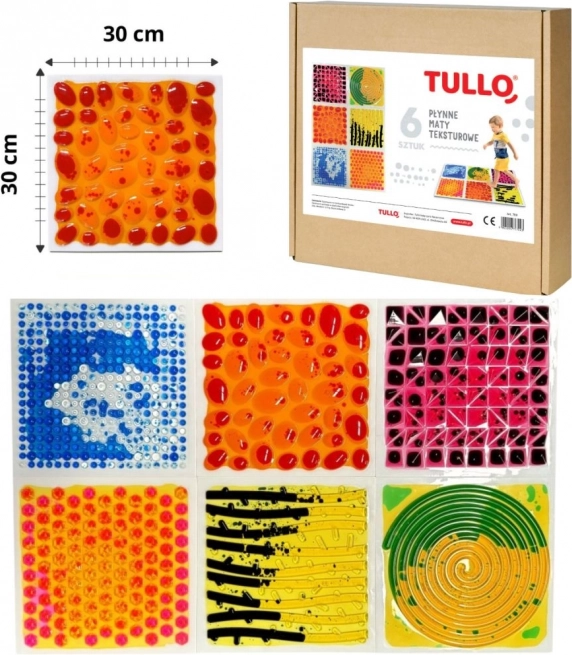 TULLO Perne lichide texturate 6 buc