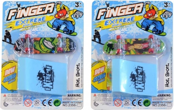 Fingerboard cu rampă 9 cm