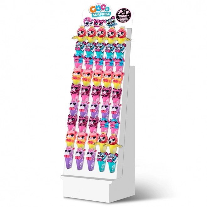 Animăluțul de pluș Coco Neon cu surpriză