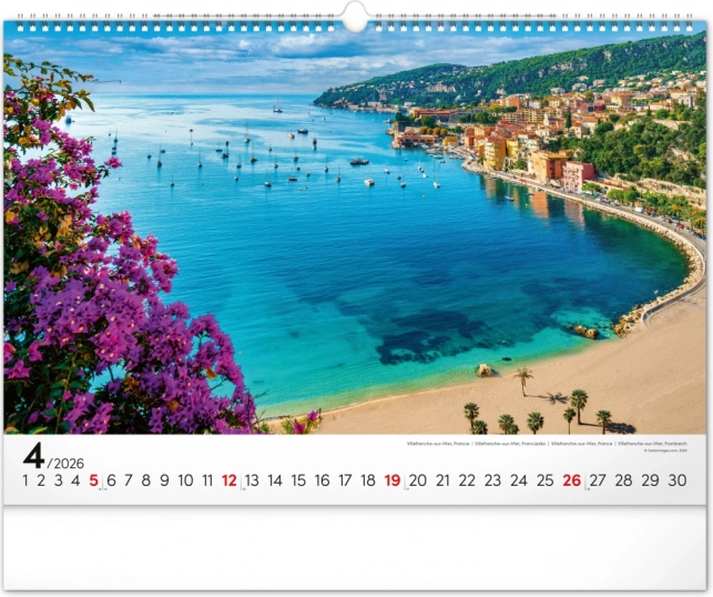 Calendar de perete Marea 2026