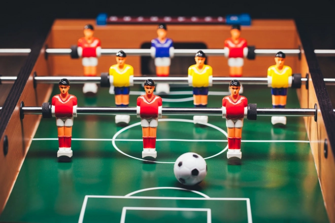 Mini fotbal de masă ECOTOYS 70x35 cm