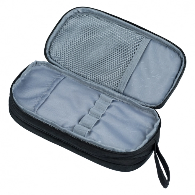 baagl set cu trei produse negre: rucsac, penar și sac