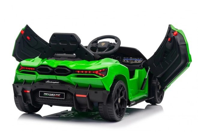 Mașinuță electrică Lamborghini Revuelto verde