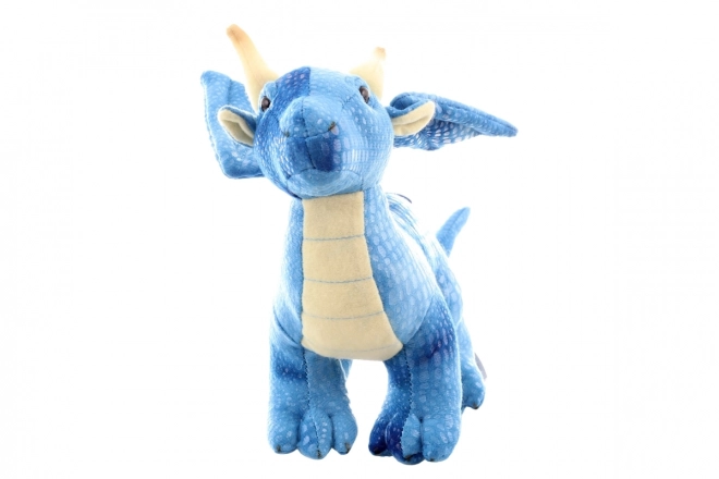 Dragon de pluș albastru eco-friendly