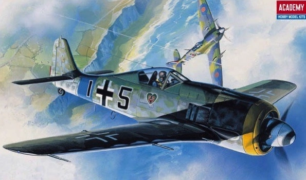 Model de asamblare Focke Wulf FW190 A Butcher