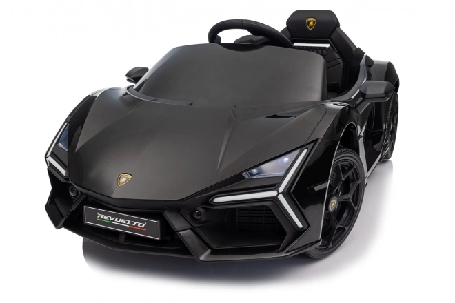 Mașinuță electrică pentru copii Lamborghini Revuelto negru