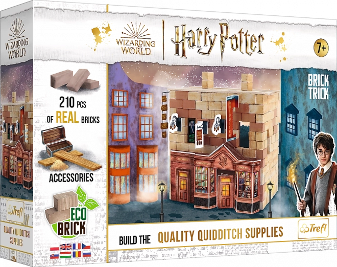 Set construcție TREFL Brick Trick Harry Potter: Prăvălia de articole de top pentru Quidditch