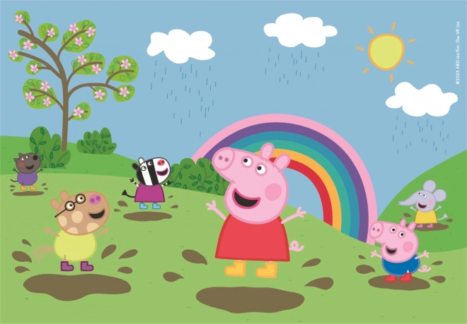 Puzzle Clementoni Peppa Pig 2x60 de piese