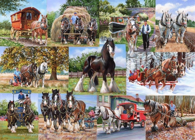 Puzzle 1000 piese Tahouni de la House of Puzzles