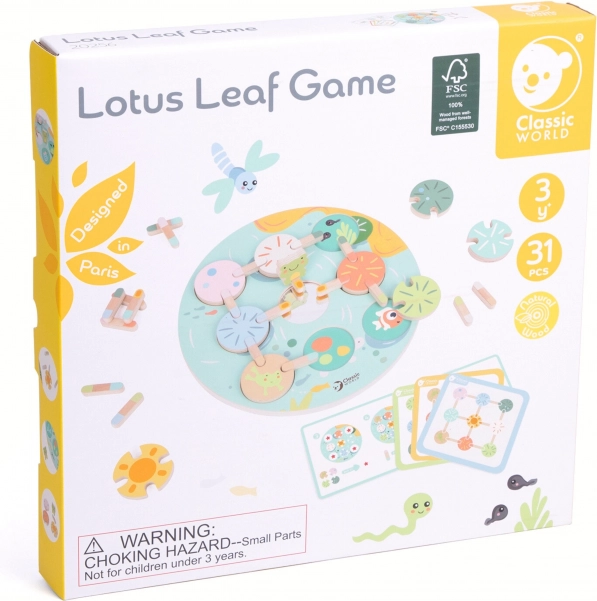 Classic World joc senzorial Frunza de Lotus