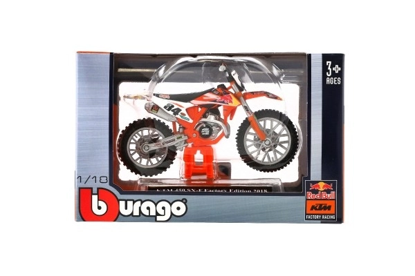 Motocicletă KTM Factory Edition Bburago 1:18