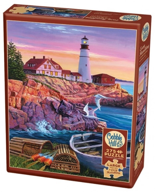 Puzzle Maják în Golf cu piese XL 275 - Cobble Hill