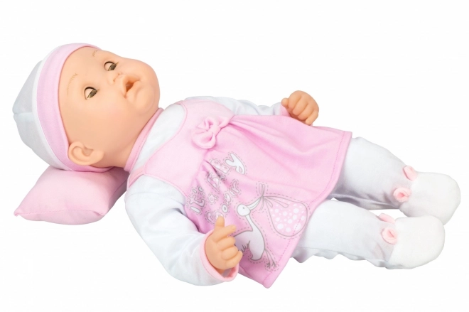 Păpușa bebeluș interactiv Natalia Collection