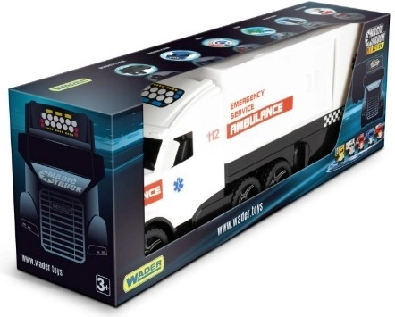 magický truck action ambulanță – camion mare pentru copii