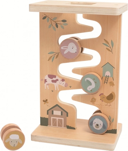 labirint din lemn cu animăluțe 2Kids Toys