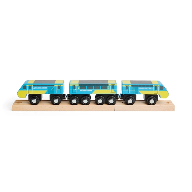 Design HST albastru‑galben iconic