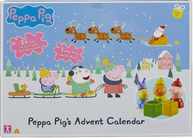 calendar advent prășătel peppa