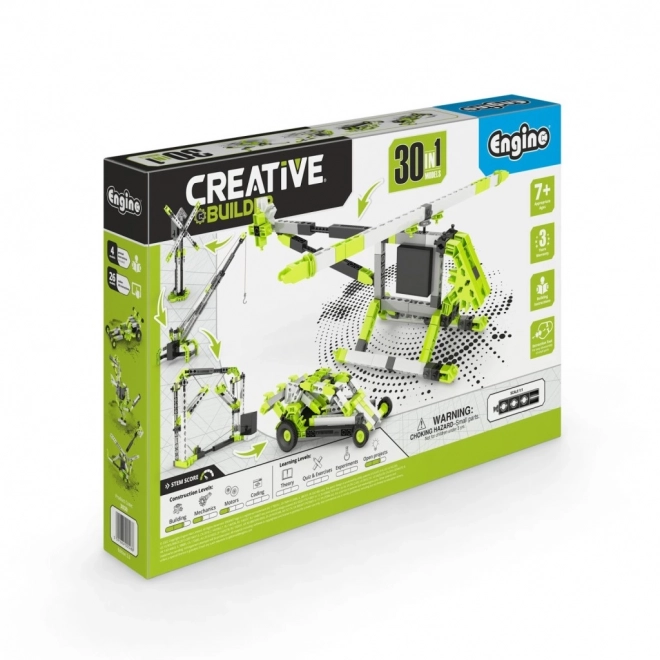Set de construcție creative multimodel ENGINO 30 în 1