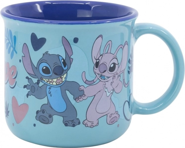 Cană ceramică STITCH 355 ml