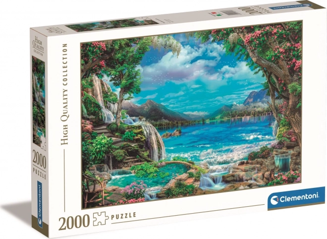 Puzzle 2000 piese - paradis pe pământ