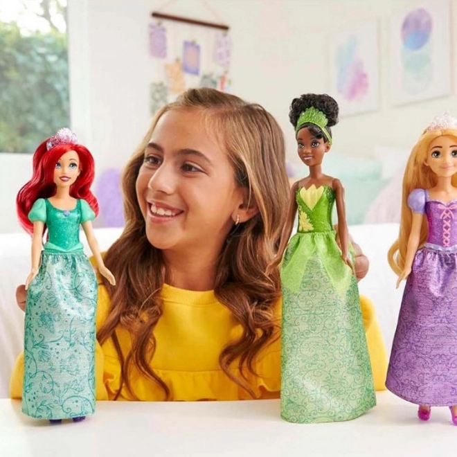 Mattel Disney prințese set de 3 păpuși: Ariel, Tiana, Rapunzel