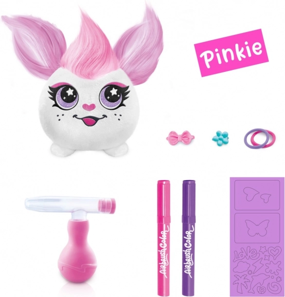 Set creativ Airbrush pentru păr Hair'iffic Mini