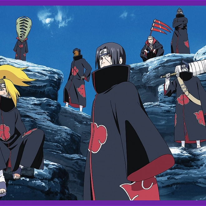 Trefl Puzzle Naruto Shippuden: Aventurile lui Naruto Uzumaki 4x250 piese