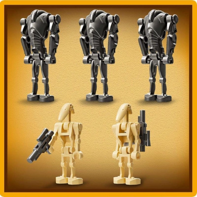 Set de luptă LEGO Star Wars soldați și droidi de luptă