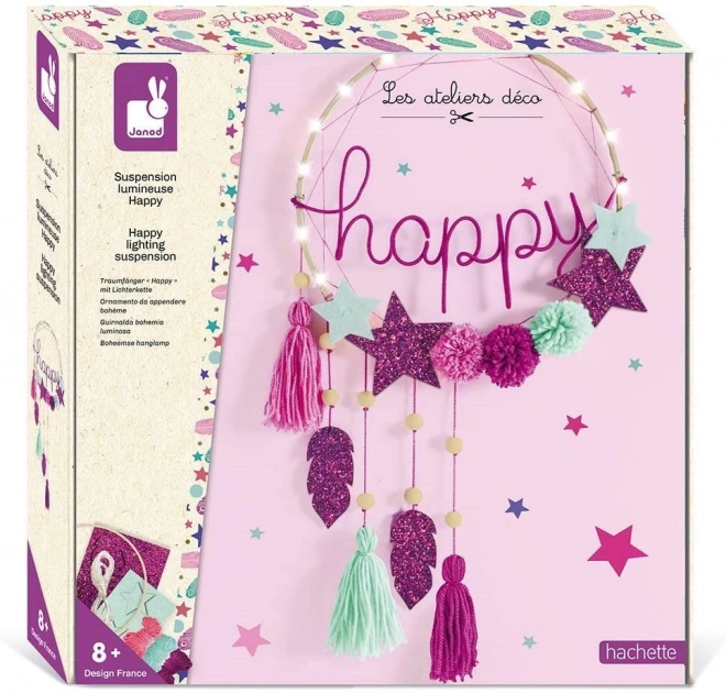 Lampa de vis cu lumini Happy Maxi deco